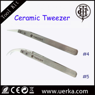 E cig Atomizer Vapor RBA RDA Cigarettes Tool Tweezers Pointed Tip Tweezers
