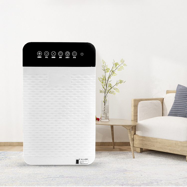 Purificador Ion Ozono Filter Hepa Mini Air Purifier