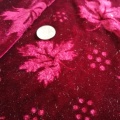 Mirco 3D Embossed Polyester Spandex Velvet Fabric