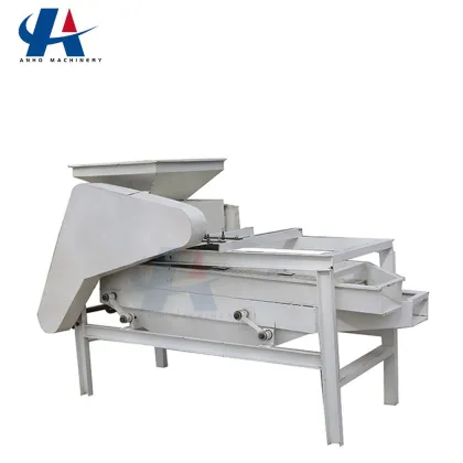 Pecan Nuts Dehulling and Cracking Machine - Almond Shelling and Cracking Equipment