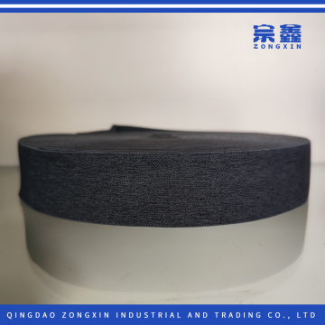 حزام مطاطي أسود منقط مع أشرطة قوية واسعة