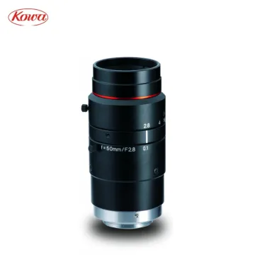KOWA LM50JC10M High Resolution Fixed Focal Length Industrial Lens with 200Lp/mm and Manual Aperture