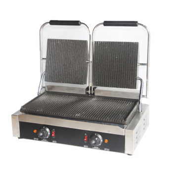 Used Panini Gas Grill - Double Sided Clamshell Griller for Sale