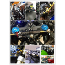 Motorcycle Accessories Damper Safety Control Tool Motorcycle Steering Stabilize Damper Bracket Mount Supplier