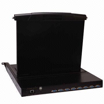 19" VGA LCD Kvm Switch with IP Function