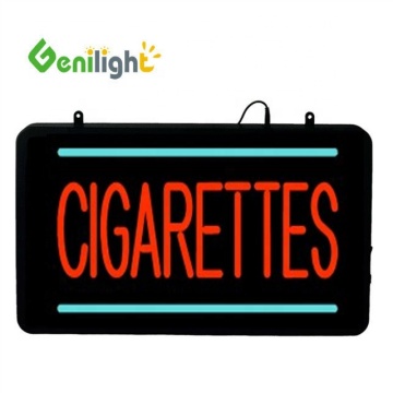 قاد Genilight سجائر Neon Sign Signets 22x13 بوصة سعر بالجملة مع CE ROHS