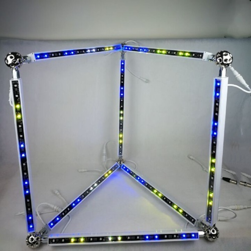 Creative Triangle Shape Digital Pixel Bar Light