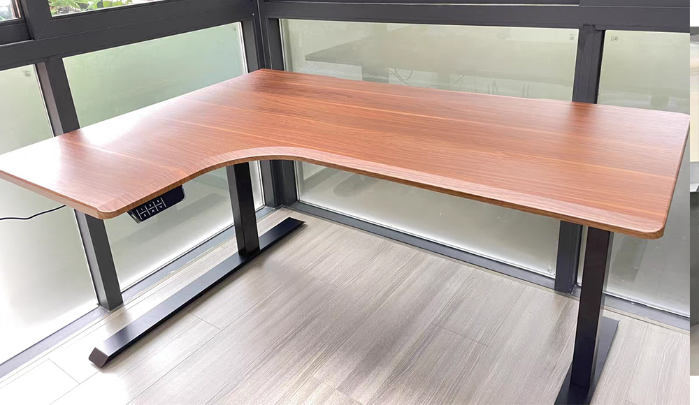 L Shape standing desk