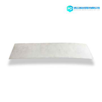 Adhesive rubber plastics springback for damping block