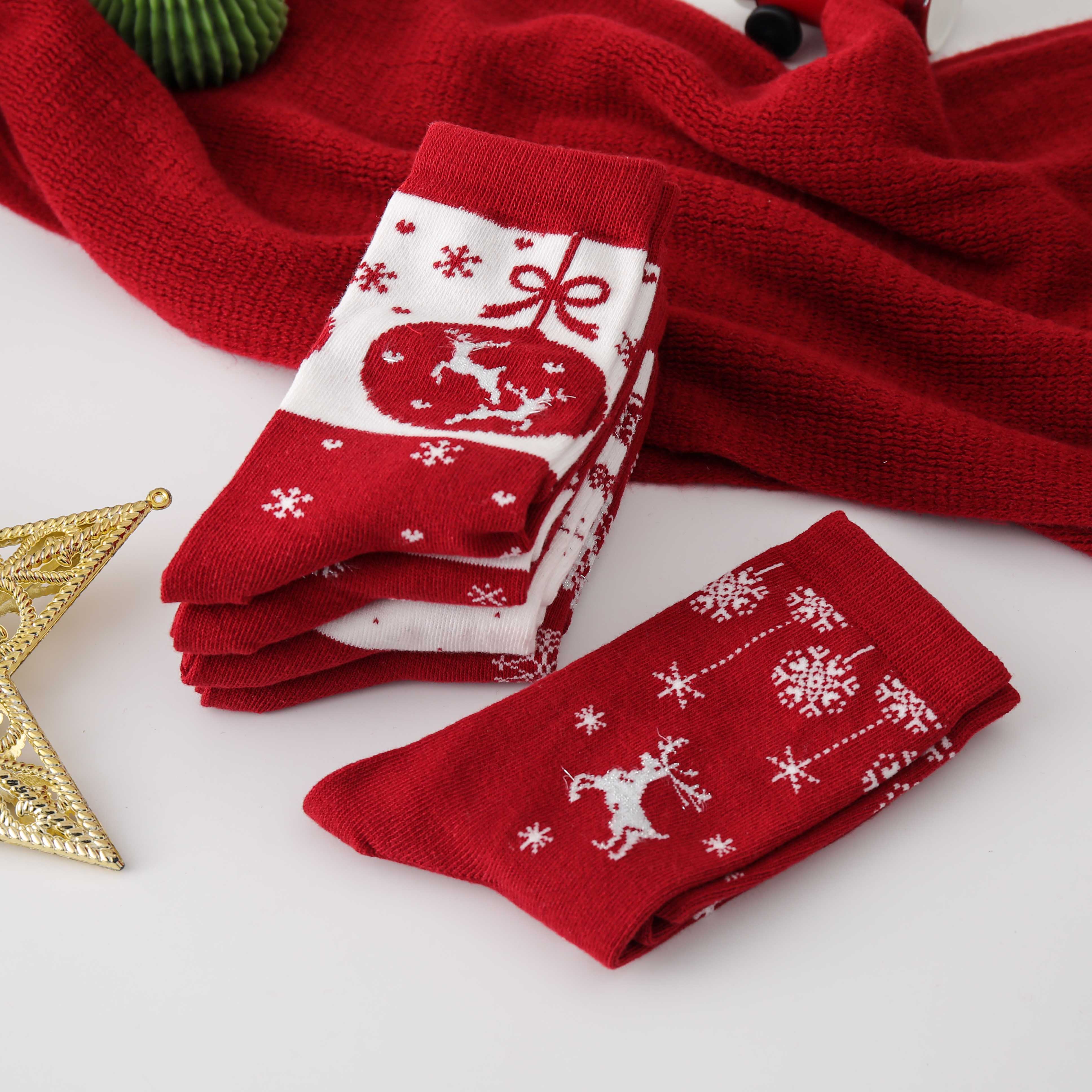 Жаночыя калядныя панчохі