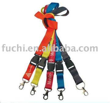 Polyester lanyard