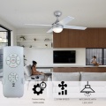 Smart home 48 inch ceiling fan with lights