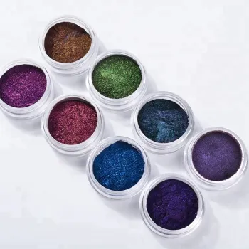 8Color 3D Mixing Bulk Acrylic Nail Mirror Powder Factories - Aluminum Chrome Pigment Powder for Nail Polish