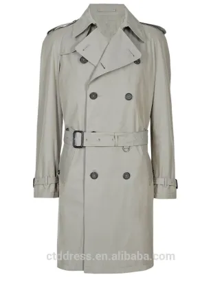 2015 new style khaki trench coat