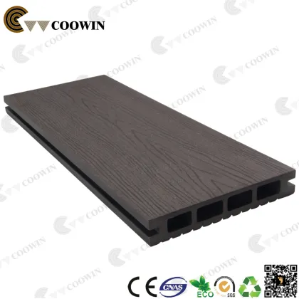 Wood plastic composite decking