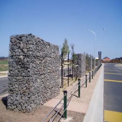 Galvanizada caixa de malha hexagonal gabion