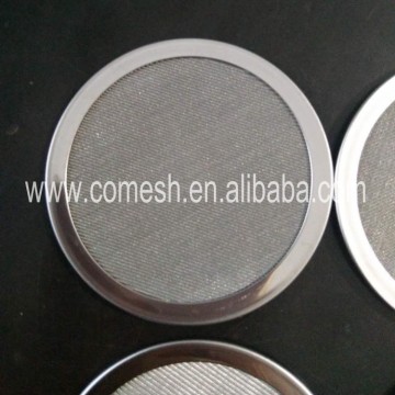 Disco di filtro in acciaio inossidabile 20micron con bordo