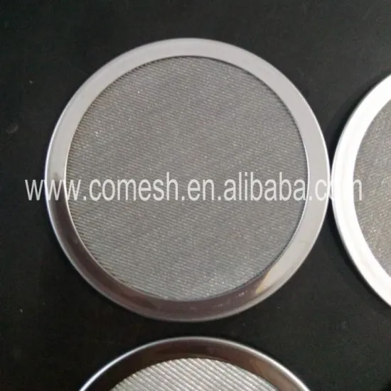 20micron stainless steel filter disk with edge
