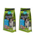 Bawah Dengan Ritsleting Kemasan Aluminium Pet Food Bag