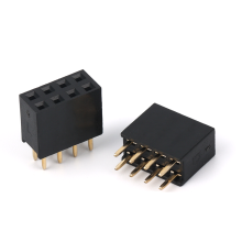 2.54 mm de doble fila 8p 180 grados