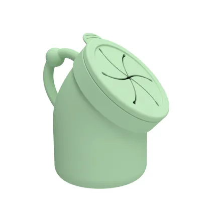 Silicone New Design Snack Cup for Toddler Snacking