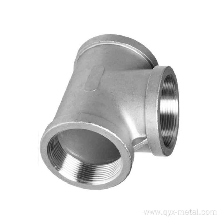 High-Quality Titanium Alloy Large Diameter Tee Fittings
