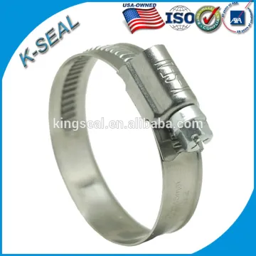 stainless steel DIN 3017 worm gear german type hose clamp
