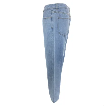 Custom Men's Straight Leg Relaxed Fit Jeans