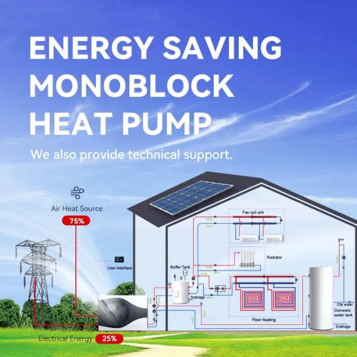 18KW Monoblock Air Heat Pump Water Heater
