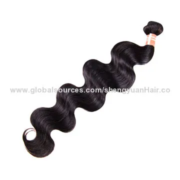 Unprocessed 5A Brazilian Virgin Hair Weaves, Body Wave, 10-30 Inches