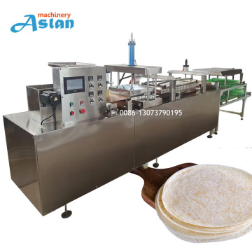 Lavash Taco Paratha Flat Bread Production Line: Dividing, Pressing, and Baking Machine