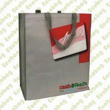 Recycle PET Bag with Lamination, Suitable for Promotional, Gift and Packing Purposes