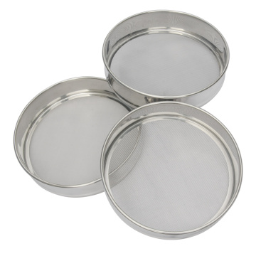 200mm Stainless Steel Test Sieve - 60 Micron Industrial Laboratory Sieve