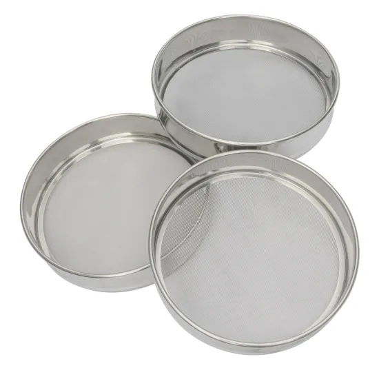 200mm Stainless Steel Test Sieve - 60 Micron Industrial Laboratory Sieve