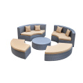 Round Shape & Special Rattan Sofa Set