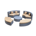 Round Shape &Special Rattan Sofa Set