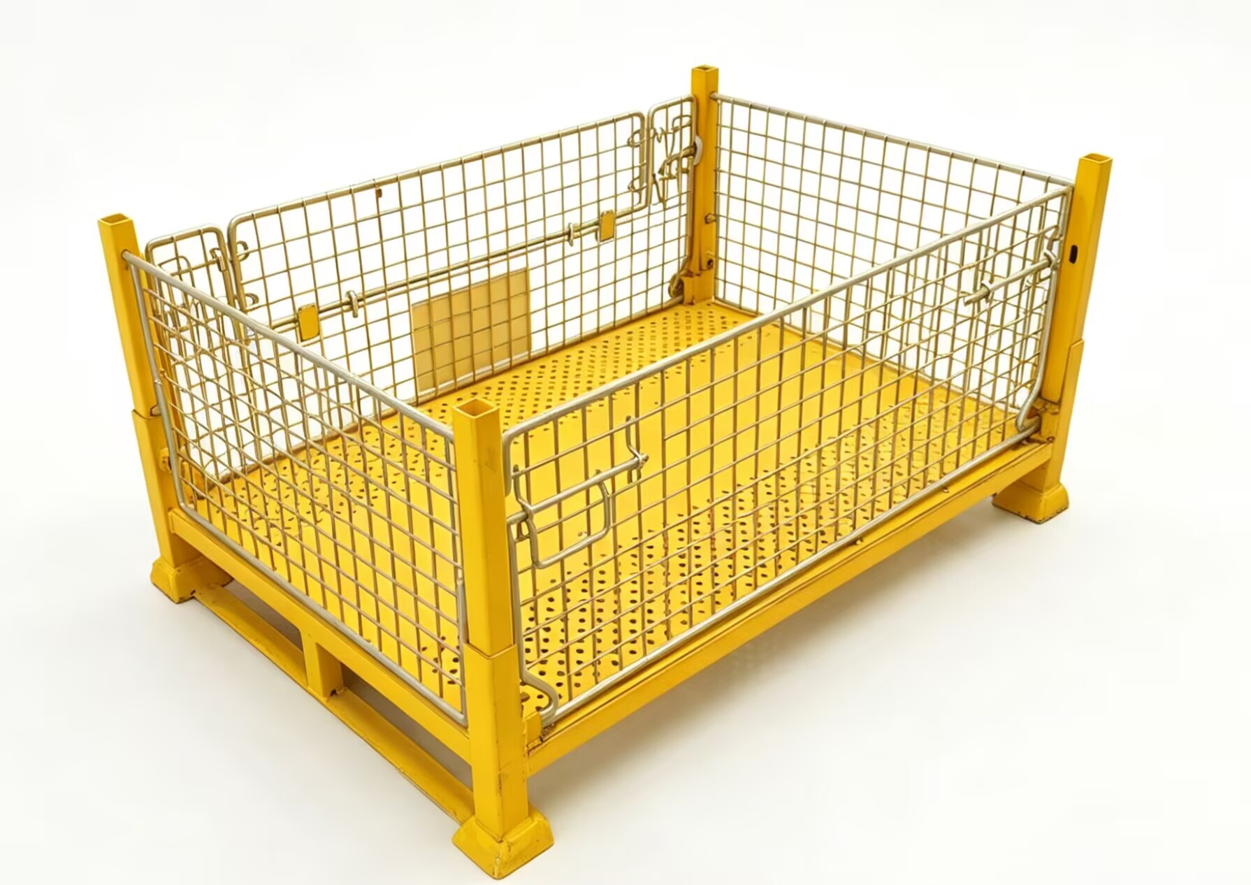 Stackable Metal Stillage for Logistics