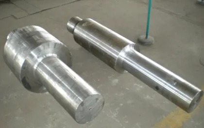 Wear-resistant stainless steel thru-shaft