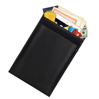 Waterproof Fireproof Money Card Cash Document Bag