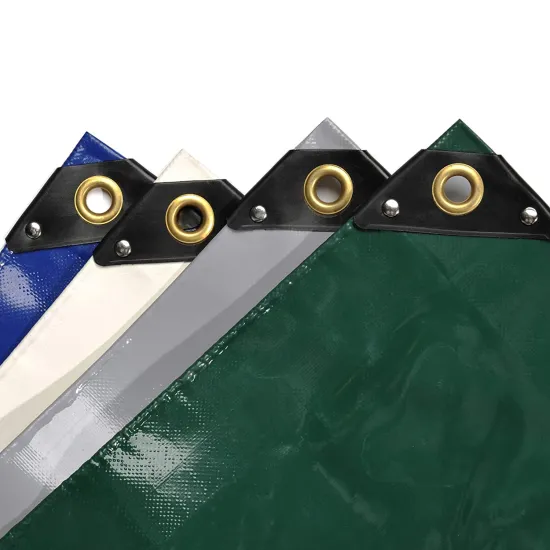 Colorful Waterproof Tarpaulin Cover: Versatile Protection for Trucks, Tents, Roofs, and More