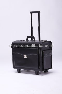 BLACK HAIRDRESSING BEAUTY TROLLEY CASE,TOOL CASE,FLIGHTCASE WITH WHEELS