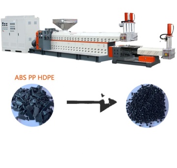 Plastic Recycling Granulator Granules Making Machinery