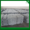 Blue hexagonal HDG gabion boxes