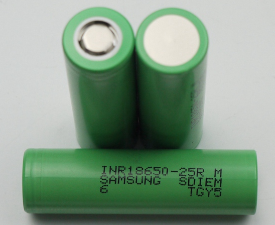 Super brillante LED linterna 18650 batería 2500mAh (18650PPH)