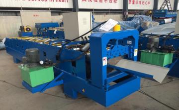 Metal Roof Tile Ridge Cap Forming Machine