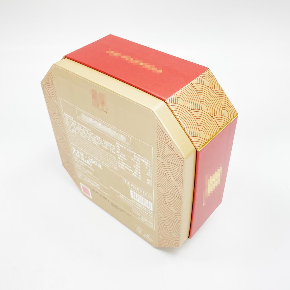 Упаковка подарочной коробки лунного торта