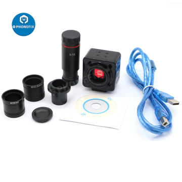 5MP USB Electronic Digital Video Microscope Camera Digital Eyepiece C-Mount 30/30.5mm Ring