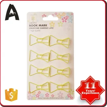 latest produc factory supply sunflower shape paper clips