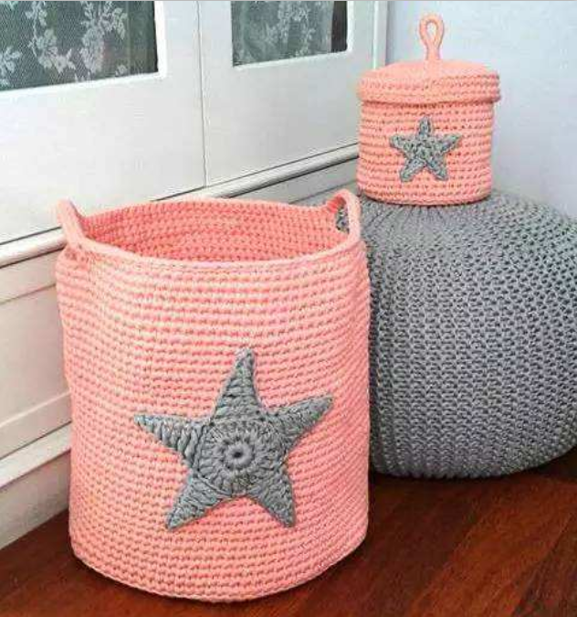 Knitted Storage Box