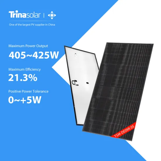 Best Selling Trina Solar Panels: 405W, 410W, 415W, 420W, 425W Half Cell PERC BIPV All Black Fotovoltaische Zonnepanelen